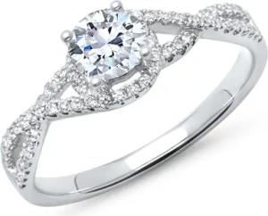 Ring 585er Weißgold mit Brillanten