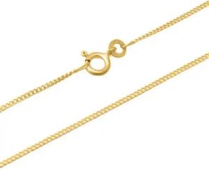 585er Goldkette: Panzerkette Gold 50cm