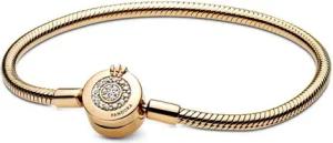 Schlangenglieder Armband Crown O für Damen, gold