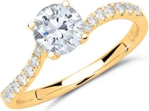Ring 750er Gold mit Diamanten