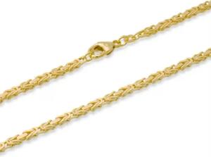 585er Goldarmband: Königsarmband Gold 18,7cm