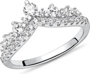 Damenring aus 925er Silber mit Zirkonia