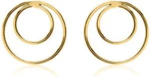 Ohrstecker Kreise für Damen aus 9K Gold
