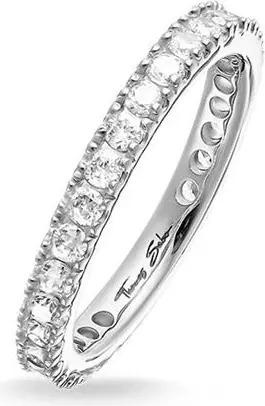 Eternityring für Damen aus 925er Silber mit Zirkonia