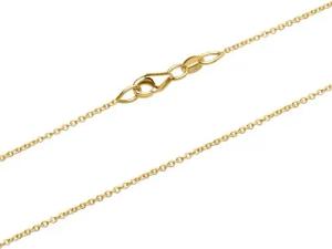 Filigrane Ankerkette aus 585er Gold