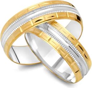 Eheringe 585er Gelb- Weissgold
