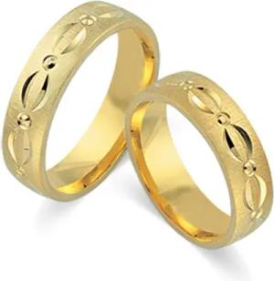 Trauringe 585er Gelbgold