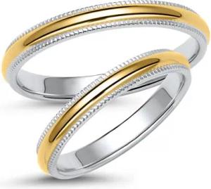 Eheringe aus Weiß- und Gelbgold