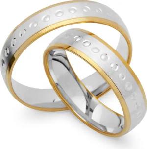 Eheringe 750er Gelb- Weissgold