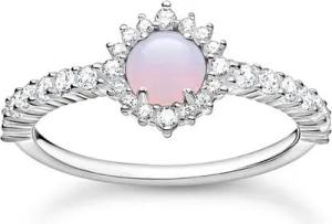 Opalbesetzter Ring aus Sterlingsilber