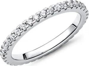Verlobungsring 925 Silber mit Zirkoniabesatz