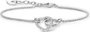Herzarmband Together aus 925er Silber