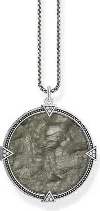 Kette mit Coinanhänger aus 925er Sterlingsilber