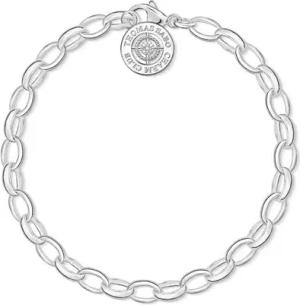 Charm Armband aus Sterlingsilber mit Diamanten