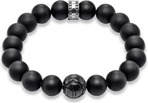Armband für Herren aus Obsidian