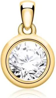 Kettenanhänger aus 585er Gold mit Diamant