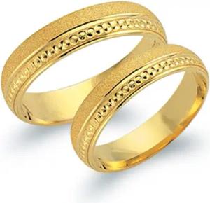 Eheringe 585er Gelbgold