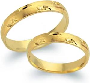 Trauringe 585er Gelbgold