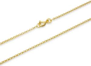333er Goldkette: Ankerkette Gold 45cm