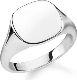 Gravierbarer Siegelring für Damen aus Sterlingsilber