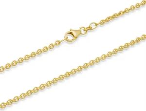 585er Goldkette: Ankerkette Gold 45cm