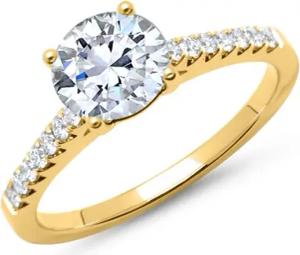 Ring 750er Gold mit Diamanten