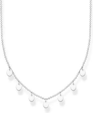 Plättchenkette aus Sterlingsilber