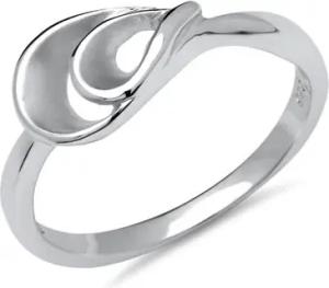 Fingerring aus Silber teilpolierte Oberfläche