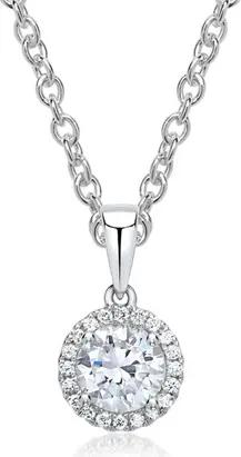 750er Weißgoldkette mit Brillanten