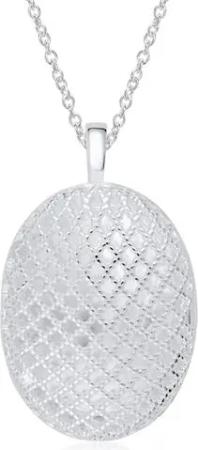 Kette mit Medaillon aus Sterlingsilber gravierbar
