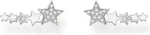 Ear Climber Sterne aus Sterlingsilber mit Zirkonia