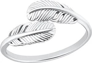 Ring mit Federmotiv aus Sterlingsilber für Damen