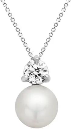 Kette 925er Silber inkl. Anhänger Silber mit Perle