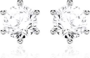 Diamant Ohrstecker für Damen aus 14K Weißgold