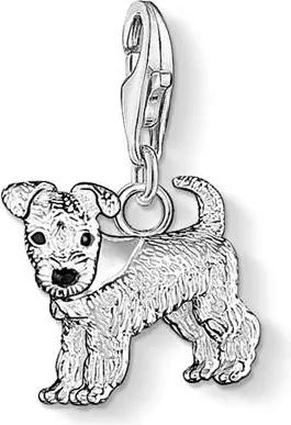 Damen Charm-Anhänger Hund aus Sterlingsilber