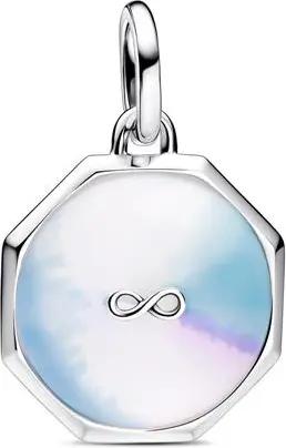 Charm-Anhänger Unendlichkeit aus 925er Silber, ME