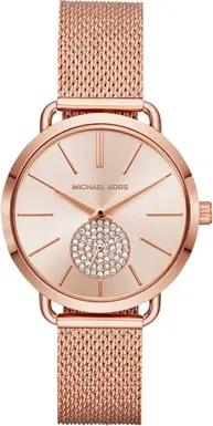 Uhr für Damen Edelstahl roségold