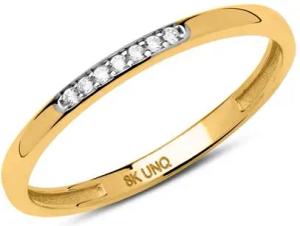 Filigraner Ring aus 333er Gold mit Zirkonia