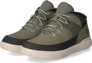 Timberland High Sneaker SENECA BAY für Jungen im SALE - Gr. 37 - grün - Leder & Textil