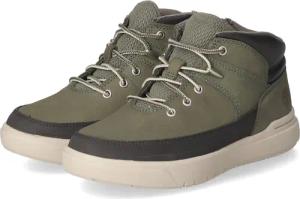 Timberland High Sneaker SENECA BAY für Jungen im SALE - Gr. 32 - grün - Leder & Textil