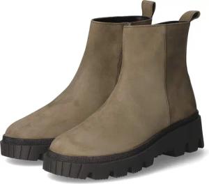 Gabor Winterstiefeletten für Damen im SALE - Gr. 6 - grün - Rauleder