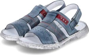 Krisbut Sandalen für Herren im SALE - Gr. 41 - blau - Leder