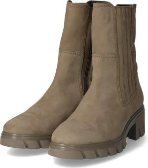 Gabor Chelsea Boots für Damen im SALE - Gr. 6 - grün - Rauleder