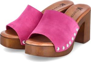 Kaerlek Kaerlek Pantoletten Damen Rauleder Pink für Damen im SALE - Gr. 41 - pink - Rauleder