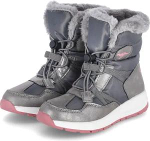 Kangaroos Winterstiefeletten SKI RTX für Mädchen im SALE - Gr. 33 - grau - Textil & Synthetik