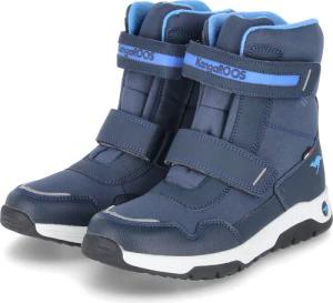 Kangaroos Winterstiefeletten SHARP V RTX für Jungen - Gr. 29 - blau - Textil & Synthetik