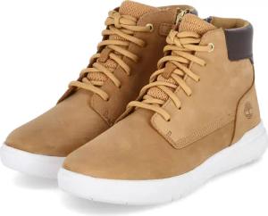 Timberland Stiefeletten SENECA BAY für Jungen im SALE - Gr. 37 - braun - Leder & Textil