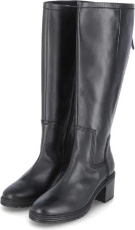 Gabor Stiefel für Damen im SALE - Gr. 8 1/2 - schwarz - Glattleder