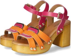 Kaerlek Sandaletten für Damen im SALE - Gr. 39 - orange - Glattleder