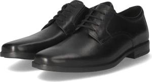 Clarks Halbschuhe HOWARD WALK für Herren im SALE - Gr. 7 - schwarz - Glattleder